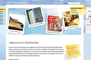 Extranet für Flughafen-Wien-Partner