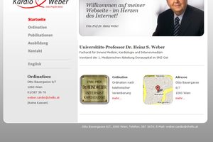 Kardiologe Dr. Heinz Weber