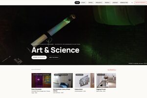 A new website for Art & Science