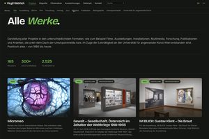 Neue Website für Virgil Widrich