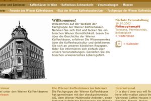 Wiener-Kaffeehäuser-Website