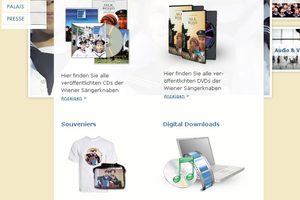 Shop für die Wiener Sängerknaben
